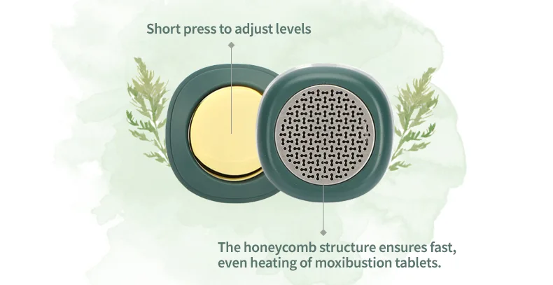 3 level constant temperature options to meet different moxibustion needs