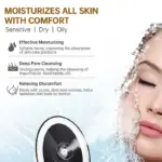 moisturizes all skin with comfort Nano Ionic Facial Steamer