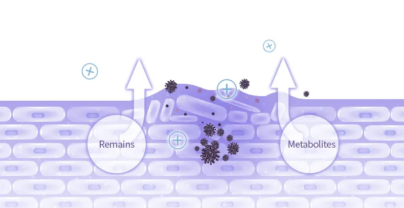 ultrasonic + negative ion high penetration technology