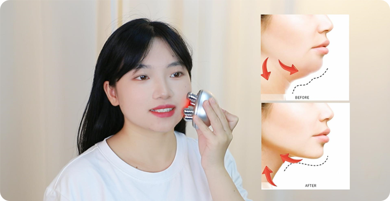 EMS Face Massager Roller