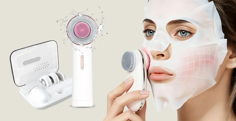 Customizable Electric Facial Cleansing Brush(images 57)