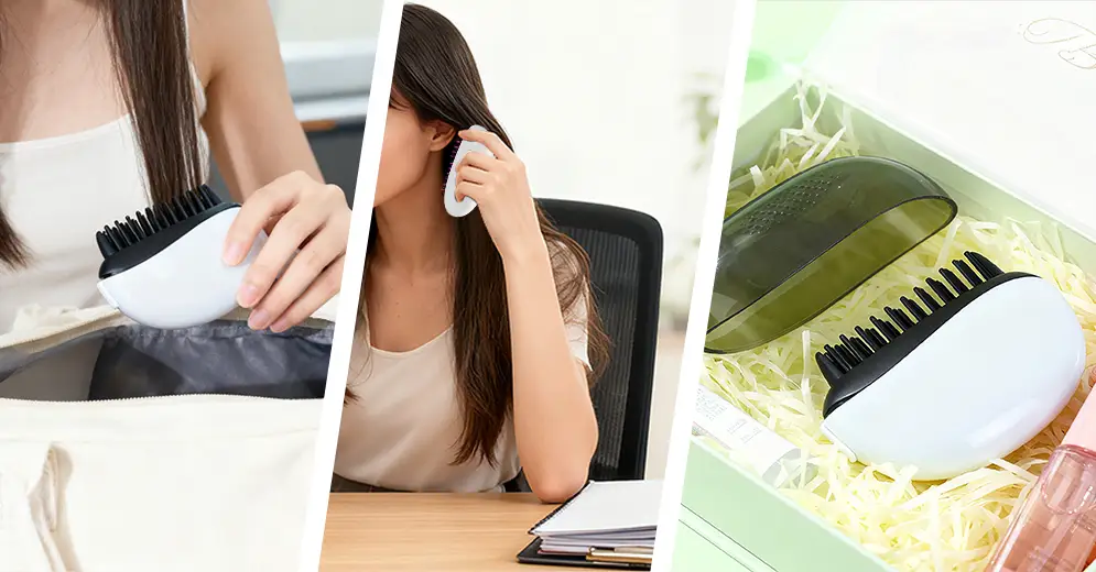 Portable Hair Straightener Comb: A Small Tool for Always Looking Your Best（images 2）