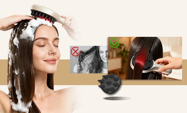 cone shaped massage head