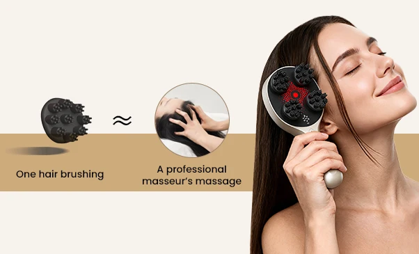 small contact point massage head