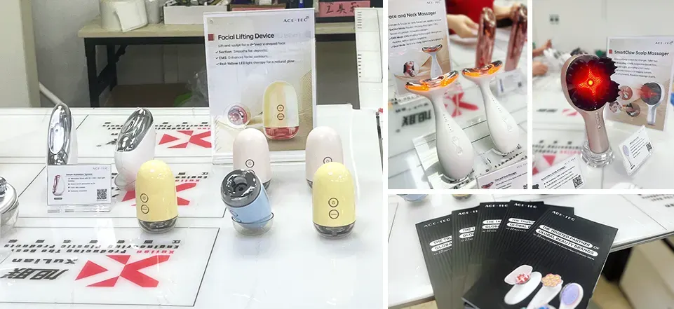 three new facial beauty devices will make their first appearance